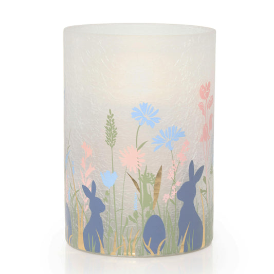 Easter Bunny Jar Candle Holder 6C7H