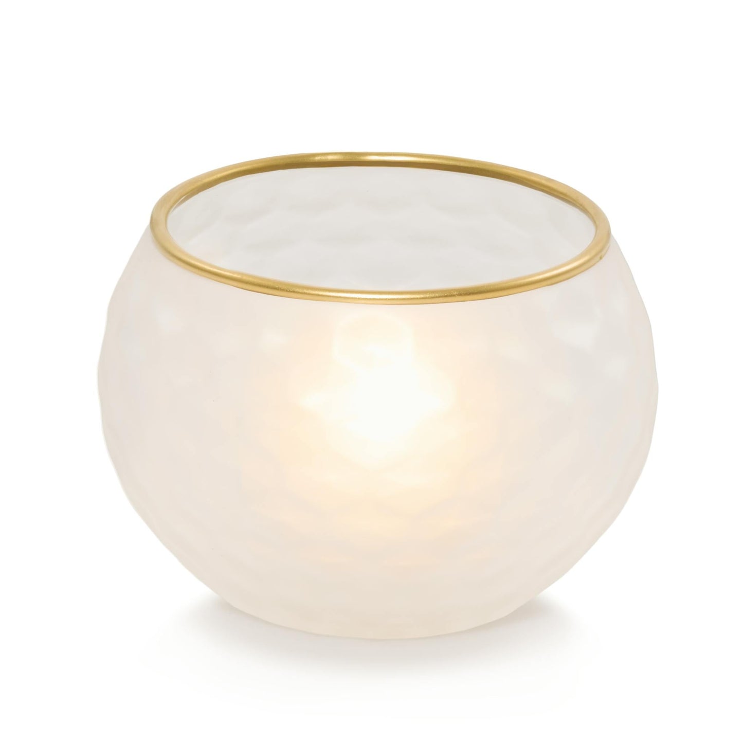 Frosted Honeycomb Tea Light Candle Holder XMNF