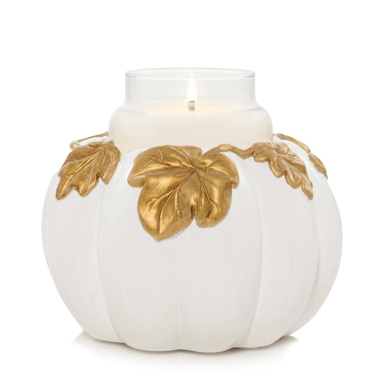 White Pumpkin Resin Holder VDSV